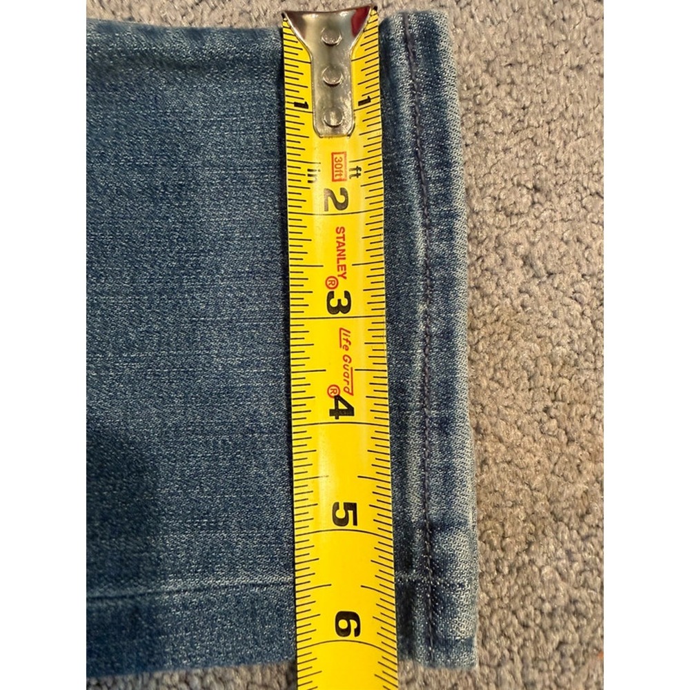 Quince High Rise Skinny Jeans Women 32 Seaside Blue Denim NWT Minimalist Tencel - Picture 12 of 12